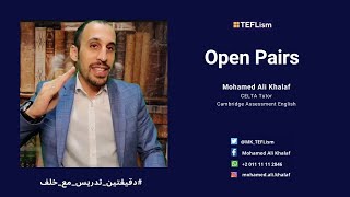 Open Pairs  Mohamed Ali Khalaf [upl. by Lamiv]