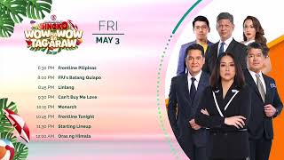 TV5 HD Evening Schedule Friday May 3 2024 [upl. by Hsizan678]