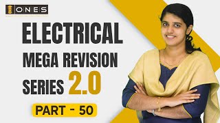 KERALA PSC  ELECTRICAL MEGA REVISION SERIES 20  PART 50  ONES [upl. by Repinuj]