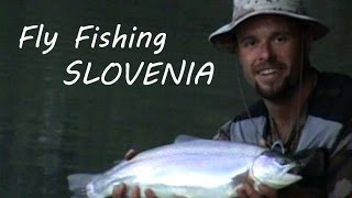 Trout fishing Slovenia Sava Dolinka [upl. by Jempty]