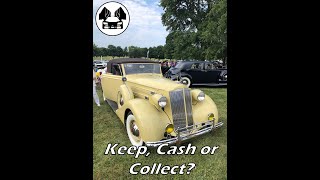 Would You Keep Cash or Collect A 1937 Packard Twelve Convertible Victoria [upl. by Bendick]