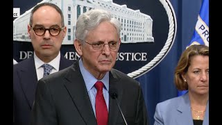 AG Garland slams calls Trumps claims of deadly forcequotfalsequot and quotextremely dangerousquot [upl. by Forster684]