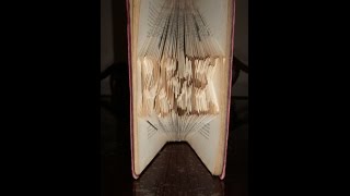 Hoe vouw je een boek Book folding tutorial Leuke DIY voor Valentijnsdag [upl. by Esyla]