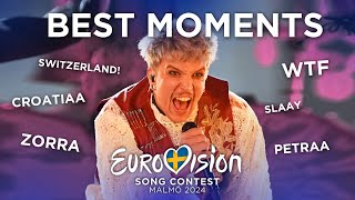 Eurovision 2024 BEST MOMENTS that made it ICONIC [upl. by Eatnwahs]