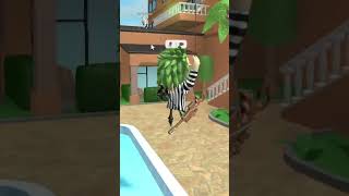 BEETEL JUICE VS FAN MM2 roblox mm2 viralvideos shorts [upl. by Paulie]