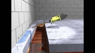 Basement Waterproofing  The Solution Animation [upl. by Siulesoj]