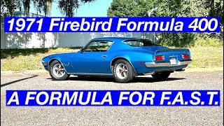 A 71 Firebird Formula Races FAST [upl. by Dlaregztif]