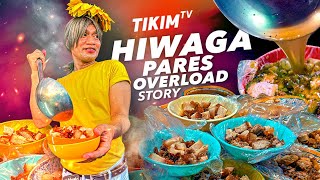 HIWAGA PARES OVERLOAD Copycat nga ba kay DIWATA Pares  Quezon City Stree Food  TIKIM TV [upl. by Akcirre577]