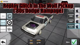 Demolition Derby 3  Pre bugfix replay glitch showcase in the Wolf Pickup [upl. by Gomer351]