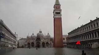 Venezia acqua alta da record [upl. by Allebram]