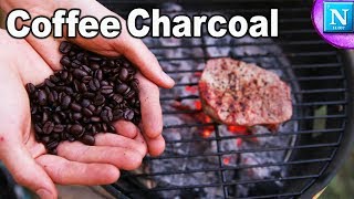 Used Coffee To Charcoal DIY Flames For Free [upl. by Adirehs]