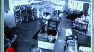 Raw Video Cattle Wander Into Convenience Store [upl. by Studdard]