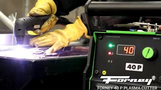 Forney 40P DualVoltage Plasma Cutter 120V230V 1540 Amp Output Model 440 [upl. by Kumler957]