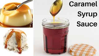 DIY Caramel Syrup Sauce PERFECT for Coffee Ice Cream and Dessert BETTER than Starbucks Cheap to make [upl. by Wichern544]