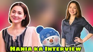 Hania ka Interview😂  HaniaAamirHEHE funny Interview 😂 Roast StaR 🌟 [upl. by Hirsh]