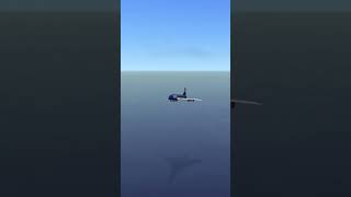 Air France Pepsi Concorde Water Landing aviation pilot rfs realflightsimulator landing plane [upl. by Atalayah981]