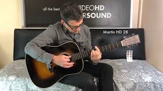 Martin D28 vs Martin HD28 [upl. by Oinigih162]