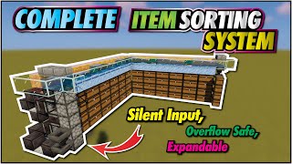 Storage Design Tutorial Minecraft 120 [upl. by Ardnosal371]