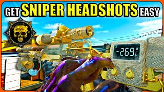 How To Get Sniper Headshots Fast amp Easy Black Ops 6 [upl. by Nyrol460]