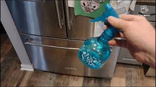 Deicing a KitchenAid french door refrigerator [upl. by Cornew]