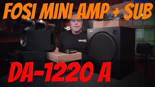 Fosi Audio DA 2120A Mini Amp with Sub out [upl. by Attiuqal442]