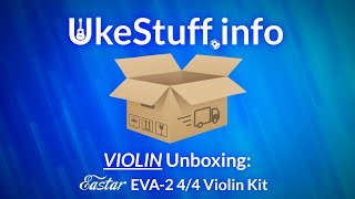 Violin Unboxing Eastar EVA2 44 Violin Kit [upl. by Gravante644]