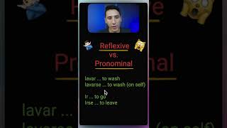 Reflexive vs Pronominal Verbs in Spanish spanish learnspanish spanishlessons [upl. by Neelav]