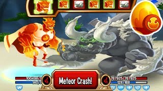 🔴Monster Legends  The Firestorm level 130 vs Judge level 130 review combat [upl. by Firahs]