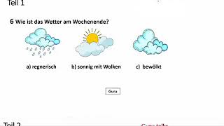 German listening practice a1 Goethe German hören practice a1 [upl. by Yeldah]