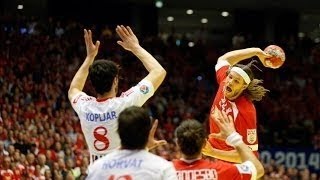 EHF EURO 2014  DENMARK vs CROATIA  Final Round Semifinal [upl. by Alaehs916]