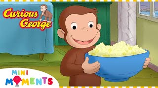 Georges First Sleepover 🛌  Curious George  1 Hour Compilation  Mini Moments [upl. by Siblee]