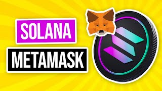 Connect Solana Network to Metamask  Add Solana to Metamask 2022 [upl. by Lucila]