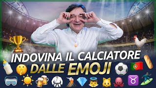 Indovina il calciatore dalle EMOJI  Play With Fabio  Fabio Caressa [upl. by Merat]