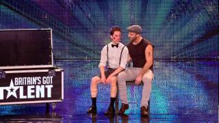 Britains Got Talent 2012 James Ingham and Ed Gleave audition [upl. by Tristam117]