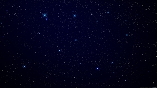 10 Hours Stars at Night BLUE BG  Video amp Audio Crickets 1080HD SlowTV [upl. by Assilat]