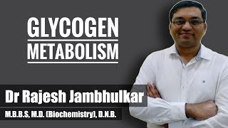 10 Glycogen metabolism Glycogenesis and Glycogenolysis [upl. by Wake]