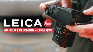 LEICA Q3 REVIEW  HANDS ON IN LONDON [upl. by Alton819]