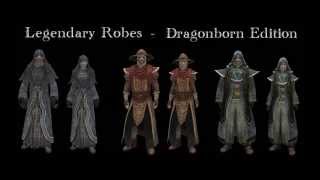 Legendary Robes Dragonborn Edition ★ Mod SKYRIM [upl. by Nnaasil]