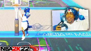 NBA2K22 ULTIMATE POSTERIZER DUNK CONTEST BEST SLASHER BUILDS ON NBA 2K22 CRAZY CONTACT DUNKS [upl. by Eirallam]