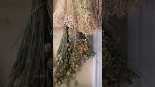 Dried flowers diy [upl. by Chaworth]