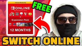 How to get 12 Months FREE Nintendo Switch Online  Nintendo Switch Online for Free 2023 [upl. by Dnaltiac]