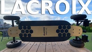 LaCroix Electric Skateboard Review ERider Profile  4K60FPS [upl. by Latsyrcal]