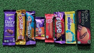 Dairy Milk vs KitKat vs 5star Oreo vs Munch vs Fuse vs Milky bar vs Dark fantasy vs Crispello [upl. by Hylton]