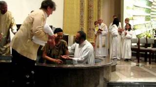 Baptism Catholic Immersion [upl. by Medea]