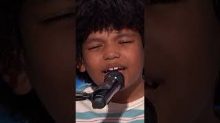 9YearOld Performs His Own Song On Americas Got Talentauditions americasgottalent singers agt [upl. by Anh]