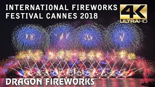 ⁽⁴ᴷ⁾ Festival dArt Pyrotechnique de Cannes 2018 DRAGON FIREWORKS  PHILIPPINES  OFFICIAL VIDEO [upl. by Timmons698]