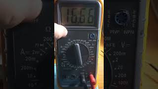 Como medir resistor 33Kom 10W [upl. by Nora]