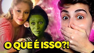 O MELHOR FILME DO ANO  React ao trailer de Wicked [upl. by Belamy]