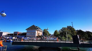 Brückendrehung beim Brückenfest Warnemünde 14092024 [upl. by Salmon]