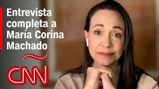 Entrevista completa a María Corina Machado candidata presidencial opositora venezolana [upl. by Avie154]